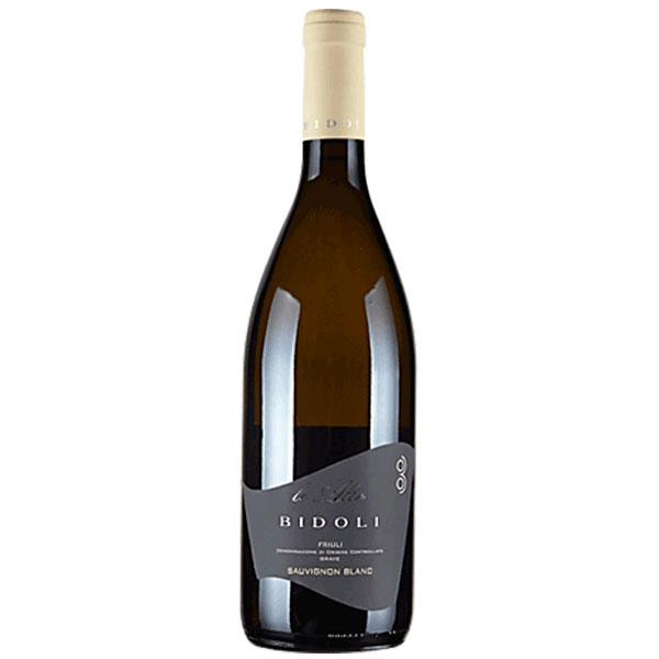 Вино Белое Сухое Bidoli Le Alte Sauvignon Blanc Friuli Grave 2022 0,75 л фото