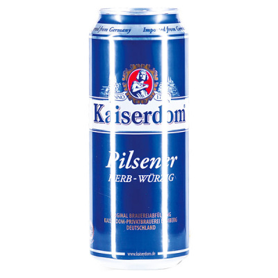 Пиво Светлое Kaiserdom Pilsener Premium in can 0,5 л фото