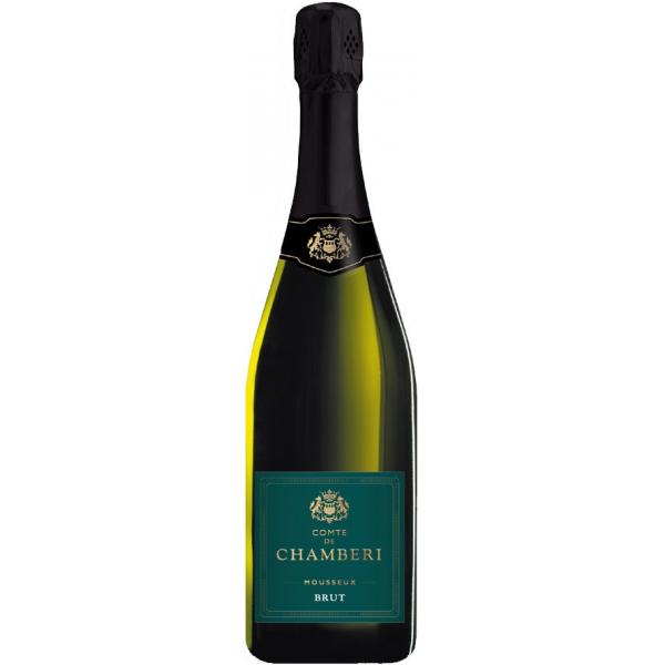 Вино игристое Белое Брют Comte de Chamberi Brut 0,75 л фото