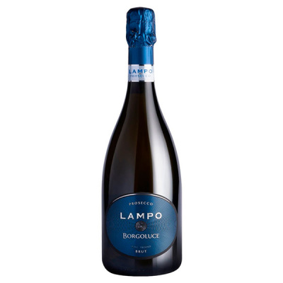 Вино игристое Белое Брют Borgoluce Lampo Prosecco Treviso Brut 0,75 л фото
