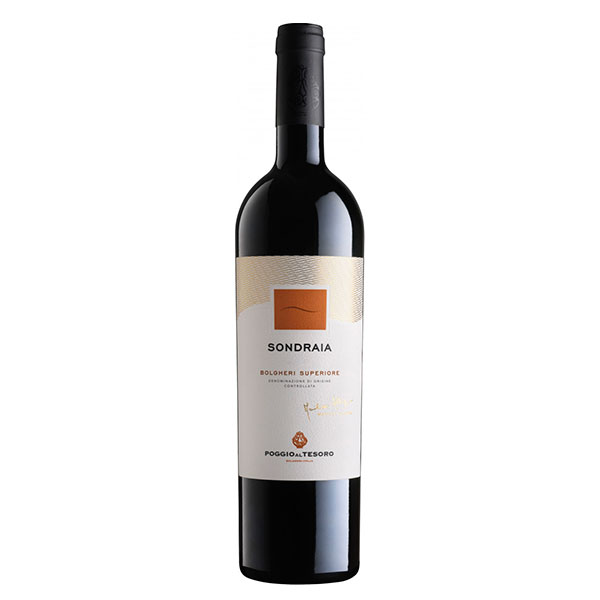 Вино Красное Сухое Poggio al Tesoro Sondraia Bolgheri Superiore 2018 0,75 л фото
