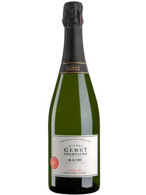 Вино игристое Белое Брют Michel Genet Grand Cru MG BB Spirit Champagne 2019 0,75 л фото