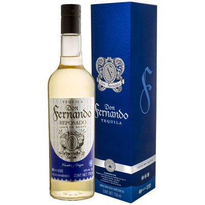 Текила Don Fernando Reposado in gift box 0,75 л фото