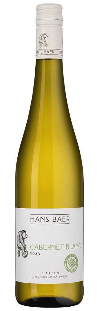 Вино Белое Полусухое Hans Baer Cabernet Blanc 2023 0,75 л фото