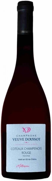 Вино Красное Сухое Veuve Doussot Coteaux Champenois Rouge 2023 0,75 л фото