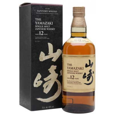 Виски Suntory Yamazaki 12 years old Single Malt in gift box 0,7 л фото