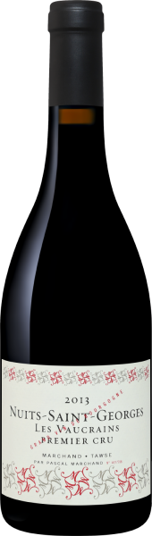 Вино Красное Сухое Marchand-Tawse Nuits-Saint-Georges 1er Cru Les Vaucrains 2013 0,75 л фото