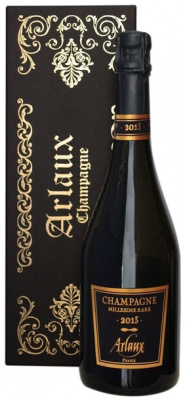 Вино игристое Белое Брют Arlaux Millesime Rare Champagne in gift box 2013 0,75 л фото
