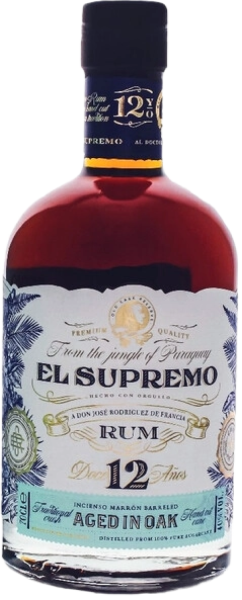 Ром El Supremo 12 YO 0,7 л фото