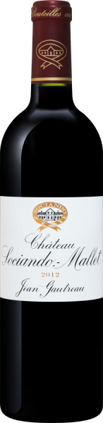 Вино Шато Сосьяндо-Малле О-Медок 2012 красное сухое 13% 0,75 л фото