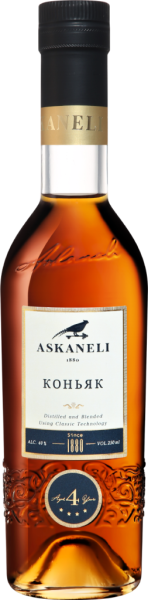 Коньяк Askaneli 4 Years Old 0,25 л фото