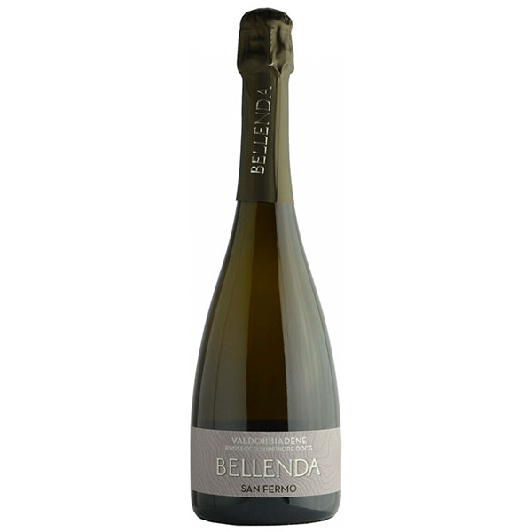 Вино игристое Белое Брют Bellenda San Fermo Conegliano Valdobbiadene Prosecco Superiore 2021 0,75 л фото