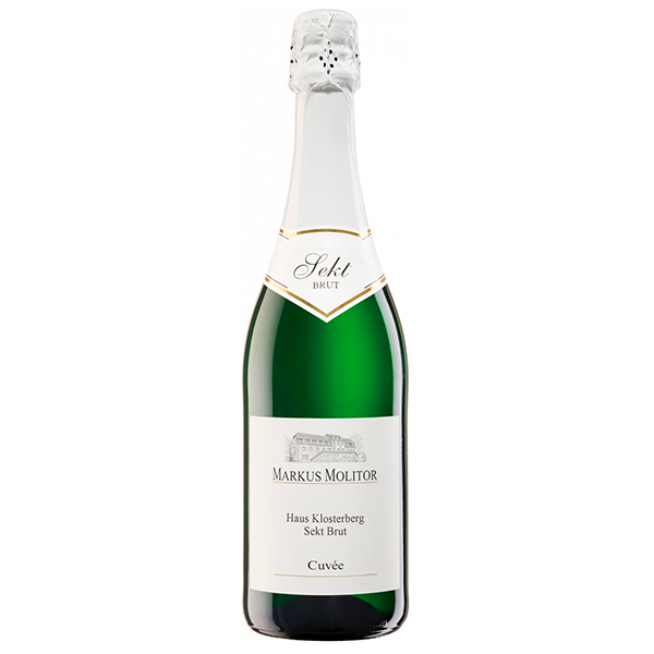Вино игристое Белое Брют Markus Molitor Haus Klosterberg Cuvee Sekt Brut 0,75 л фото