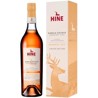 Коньяк Hine Domaines Hine Bonneuil Grande Champagne in gift box 2012 0,7 л фото