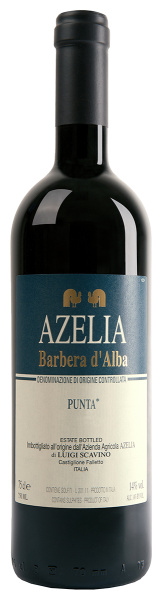 Вино Красное Сухое Azelia Punta Barbera D'Alba 2019 0,75 л фото