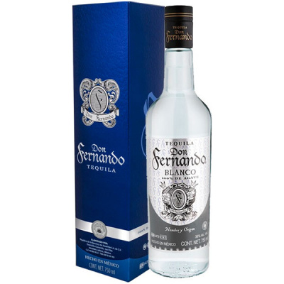 Текила Don Fernando Blanco in gift box 0,75 л фото