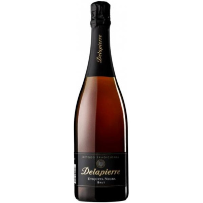 Вино игристое Белое Брют Delapierre Etiqueta Negra Brut 0,75 л Вино игристое Белое Брют Delapierre Etiqueta Negra Brut 0,75 л фото