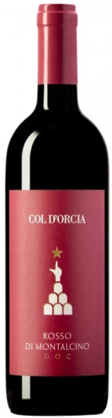 Вино Красное Сухое Col d'Orcia Rosso di Montalcino 2022 0,75 л фото