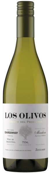 Вино Белое Сухое Zuccardi Los Olivos Chardonnay Mendoza 2023 0,75 л фото