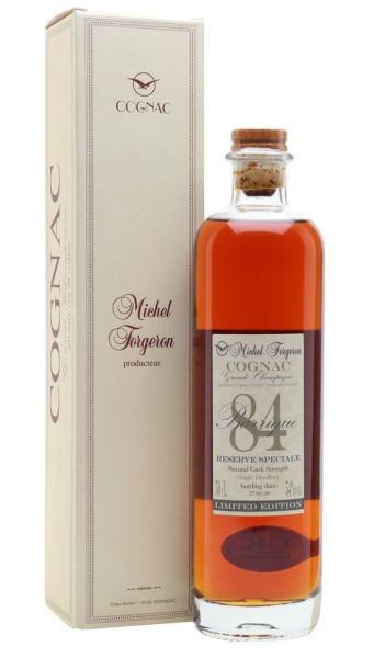 Коньяк Michel Forgeron Barrique 84 Grande Champagne in gift box 1984 0,5 л фото