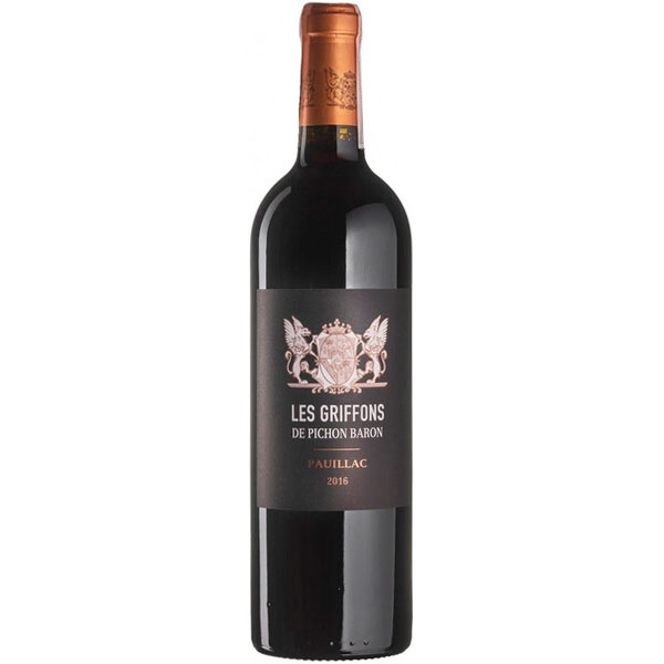 Вино Красное Сухое Les Griffons de Pichon Baron Pauillac 2016 0,75 л фото