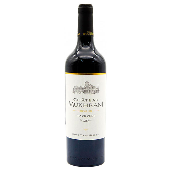 Вино Красное Сухое Chateau Mukhrani Tavkveri 2016 0,75 л фото