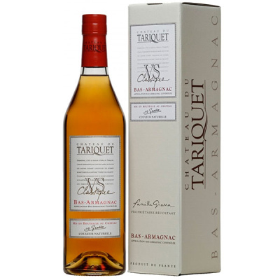 Арманьяк Chateau du Tariquet VS Classique Bas-Armagnac in gift box 0,70 л фото