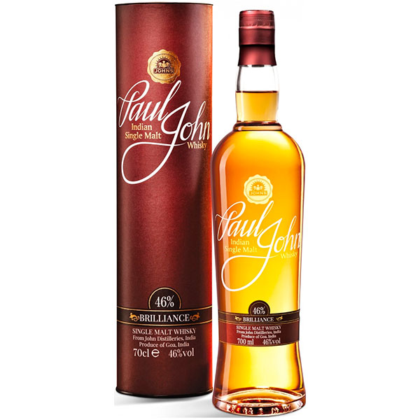 Виски Paul John Brilliance Single Malt in tube 0,7 л фото