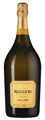 Вино игристое Белое Сухое Ruggeri Giall'Oro Valdobbiadene Prosecco Superiore 2024 1,5 л фото