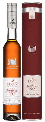 Коньяк Фрапэн Домен Шато де Фонпино ХО Гранд Шампань в тубе 2008 41% 0,35 л фото
