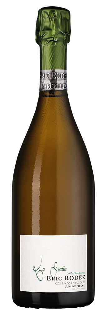 Вино игристое Белое Экстра Брют Eric Rodez Les Genettes Chardonnay Ambonnay Grand Cru Extra Brut Champagne 2017 0,75 л фото