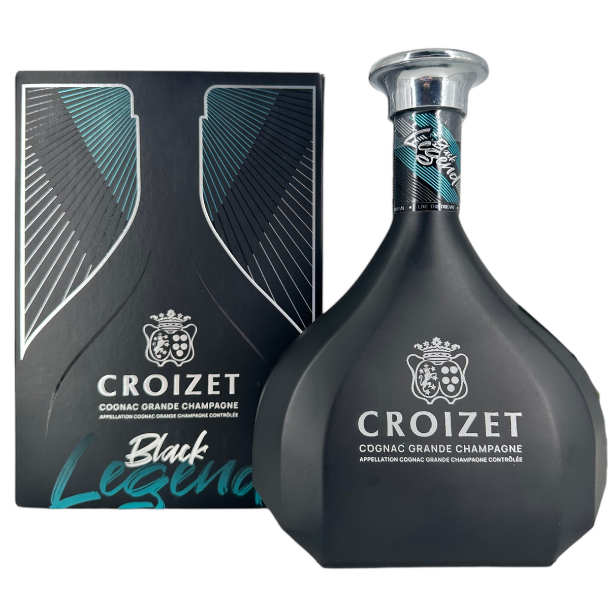 Коньяк Croizet Black Legend Napoleon Grande Champagne 0,7 л фото