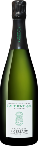Вино игристое Белое Экстра Брют R.Gerbaux L'Authentique Extra Brut Champagne 0,75 л фото