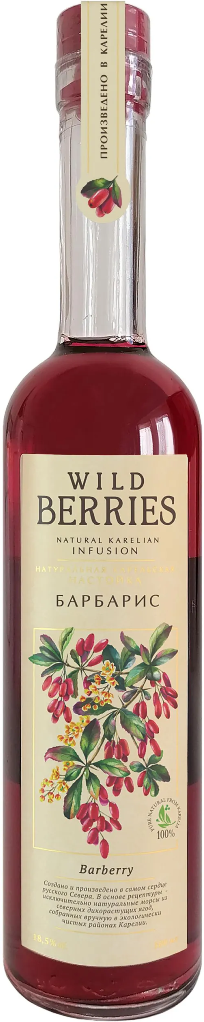 Настойка Wild Berries Barberry 0,5 л фото