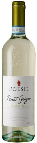 Вино Белое Сухое Poesie Pinot Grigio delle Venezie 2023 0,75 л фото