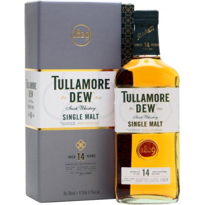 Виски Tullamore Dew 14 Years Old Single Malt in gift box 0,7 л фото