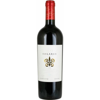 Вино Красное Сухое La Ronciere Solares Valle del Rapel 2018 0,75 л фото