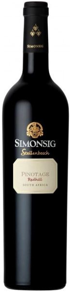 Вино Красное Сухое Simonsig Redhill Pinotage Stellenbosch 2021 0,75 л фото