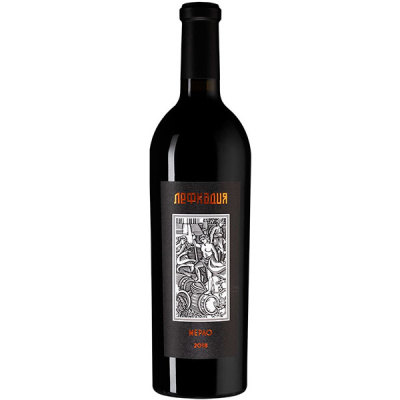 Вино Красное Сухое Lefkadia Merlot Kuban 2019 0,75 л фото