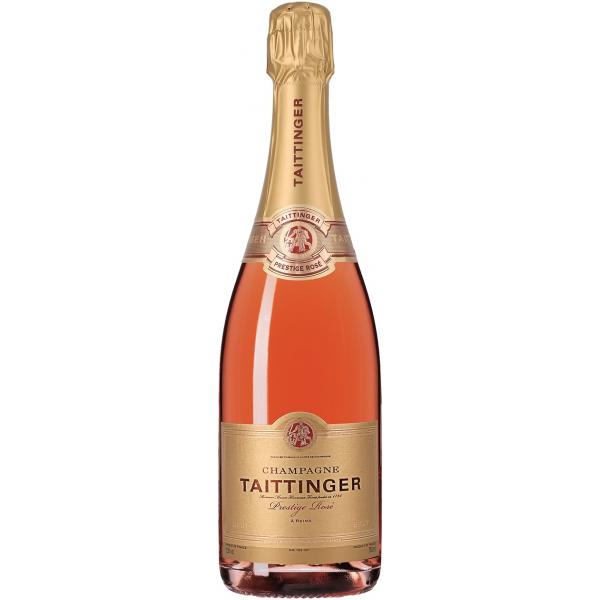 Шампанское Розовое Брют Taittinger Prestige Rose Brut Champagne 0,75 л фото