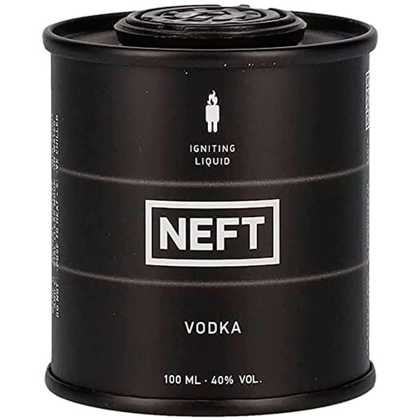 Водка Neft Special Edition № 5 (black) 0,10 л фото