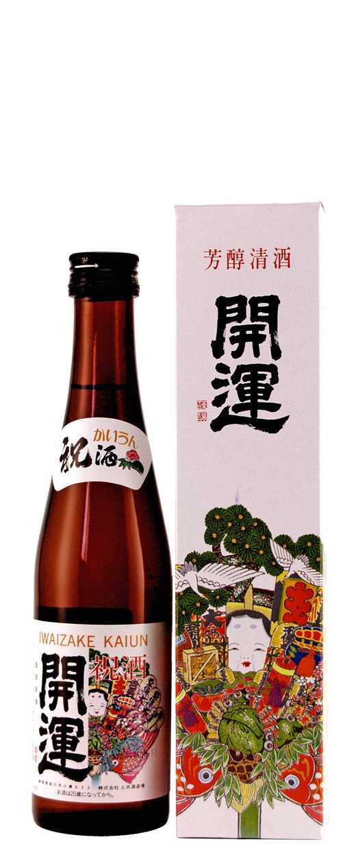 Саке Kaiun Iwaizake in gift box 0,3 л фото
