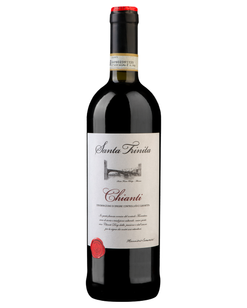 Вино Красное Сухое Santa Trinita Chianti 2022 0,75 л фото
