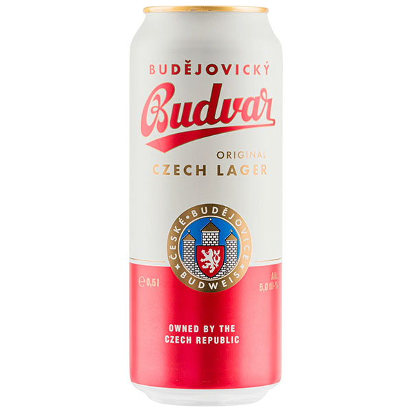 Пиво Светлое Budejovicky Budvar 0,5 л фото