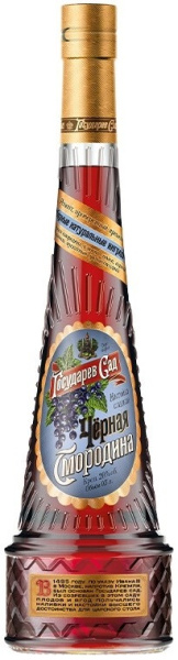 Настойка Gosudarev Sad Chernaya Smorodina 0,5 л фото