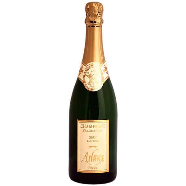 Вино игристое Белое Брют Arlaux Premier Cru Brut Nature Champagne 0,75 л фото