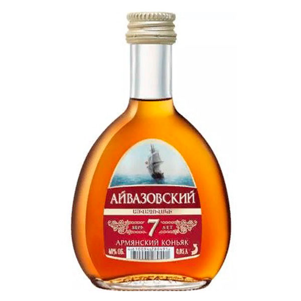 Коньяк Aivazovsky 7 Years Old 0,05 л фото