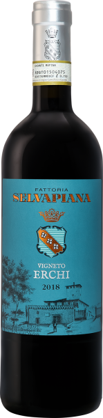 Вино Красное Сухое Fattoria Selvapiana Vigneto Erchi Chianti Rufina Riserva 2018 0,75 л фото