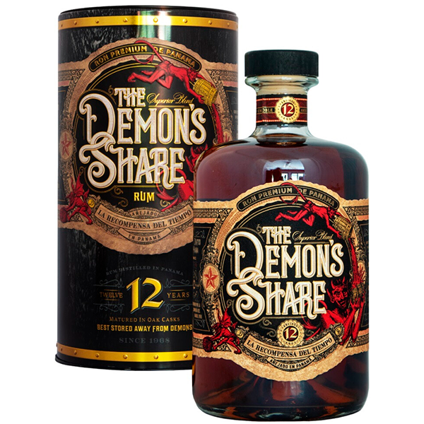 Ром The Demon's Share 12 Years Old in tube 0,70 л фото