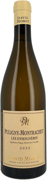 Вино Белое Сухое David Moret Les Enseigneres Puligny-Montrachet 2022 0,75 л фото